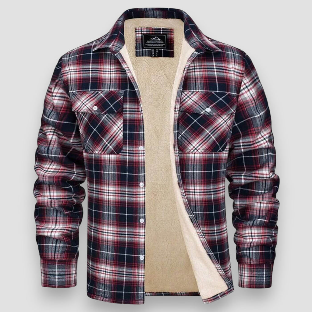 Axel™ | Stylish Casual Checkered Shirt Jacket