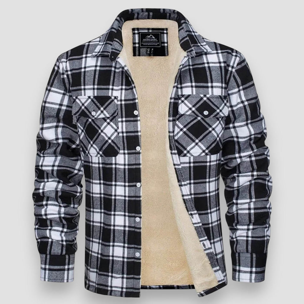 Axel™ | Stylish Casual Checkered Shirt Jacket