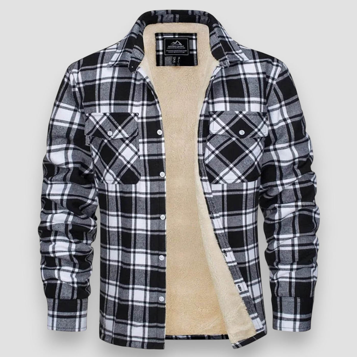 Axel™ | Stylish Casual Checkered Shirt Jacket