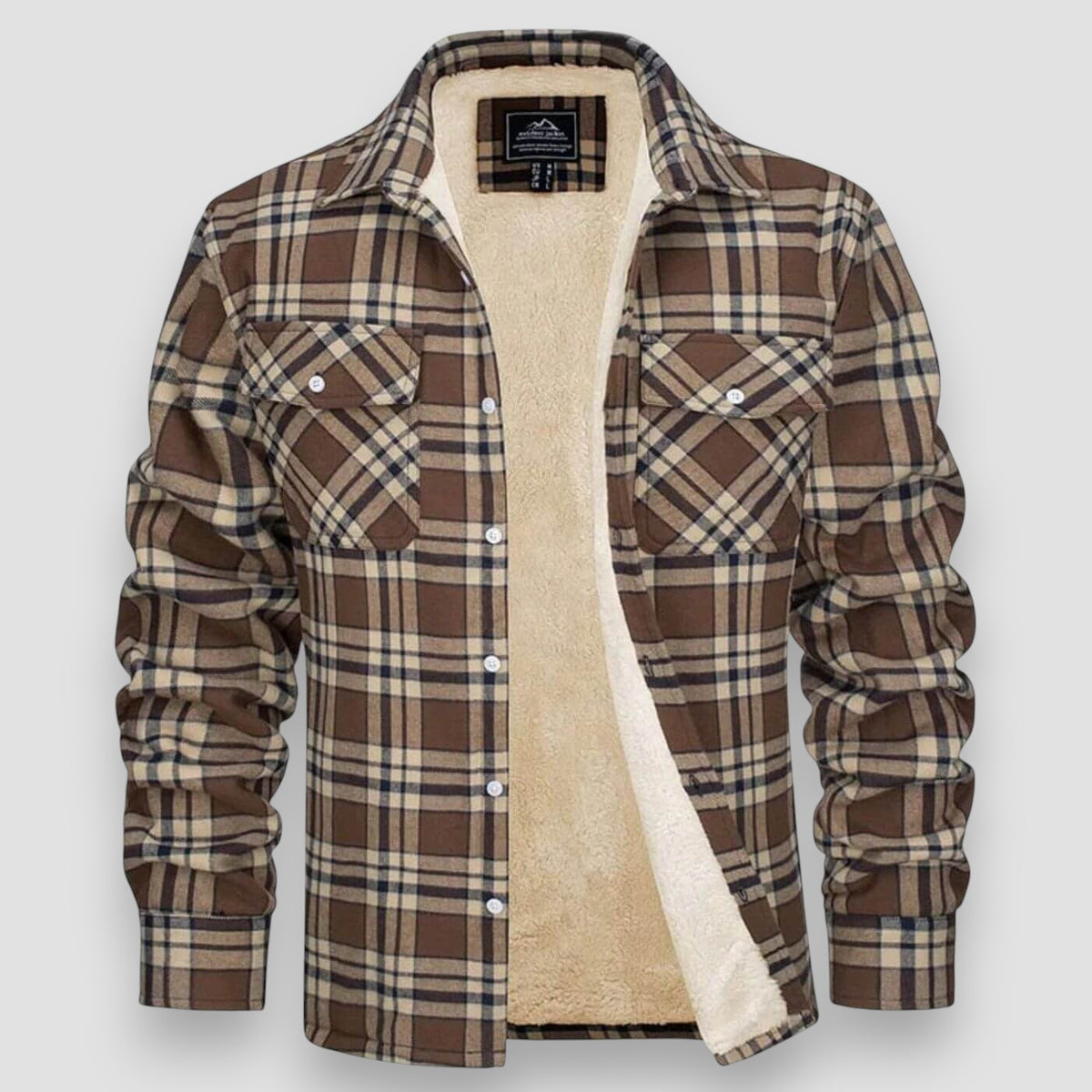 Axel™ | Stylish Casual Checkered Shirt Jacket