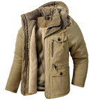 Willem | Men's Warm Fleece-Lined Hooded Winter Jacket