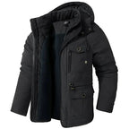 Willem | Men's Warm Fleece-Lined Hooded Winter Jacket