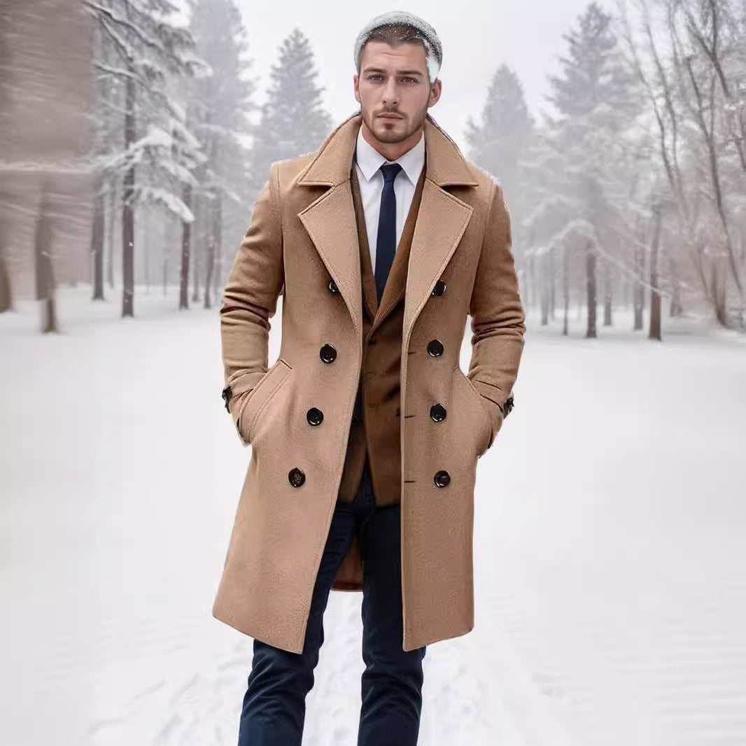 Willem | Men's Timeless Classic Lapel Trench Coat