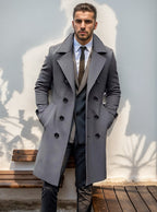 Willem | Men's Timeless Classic Lapel Trench Coat