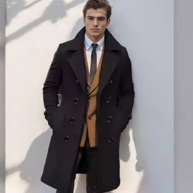 Willem | Men's Timeless Classic Lapel Trench Coat