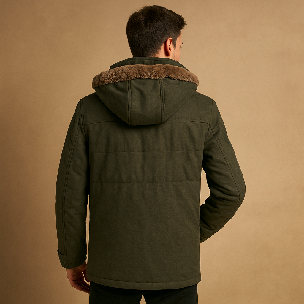 Warm Hooded Winter Coat with Cozy Thick Lining