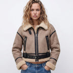 Women's Double-Sided Shearling Lined
