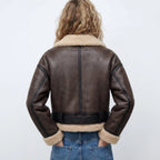Women's Double-Sided Shearling Lined