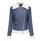 Women's Leather Shearling Lined Zipper