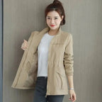 Women's Lightweight Zip-Up Drawstring