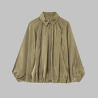 Women's Oversized Puffed Batwing Sleeve