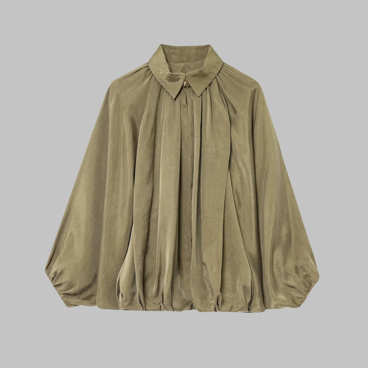 Women's Oversized Puffed Batwing Sleeve