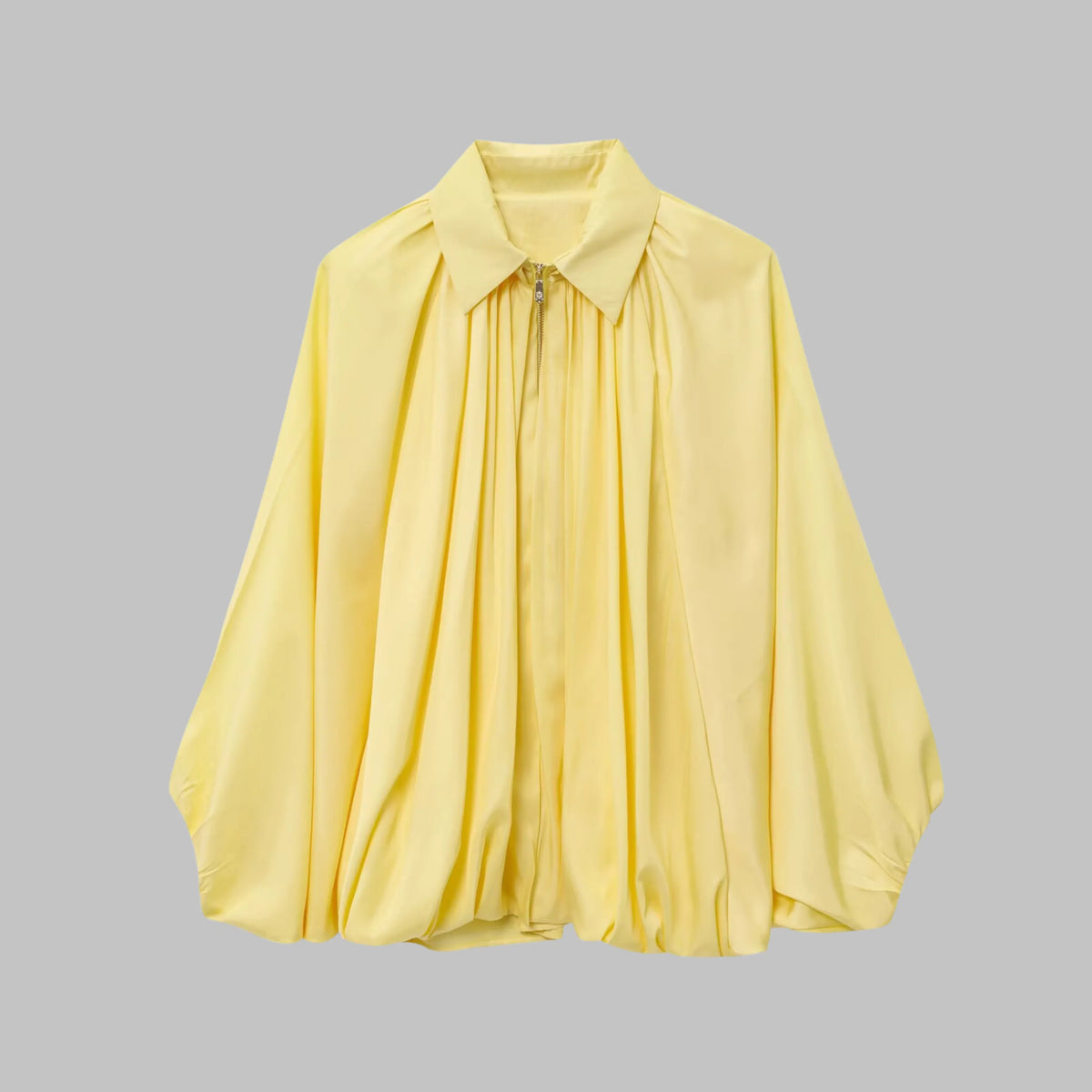 Women's Oversized Puffed Batwing Sleeve