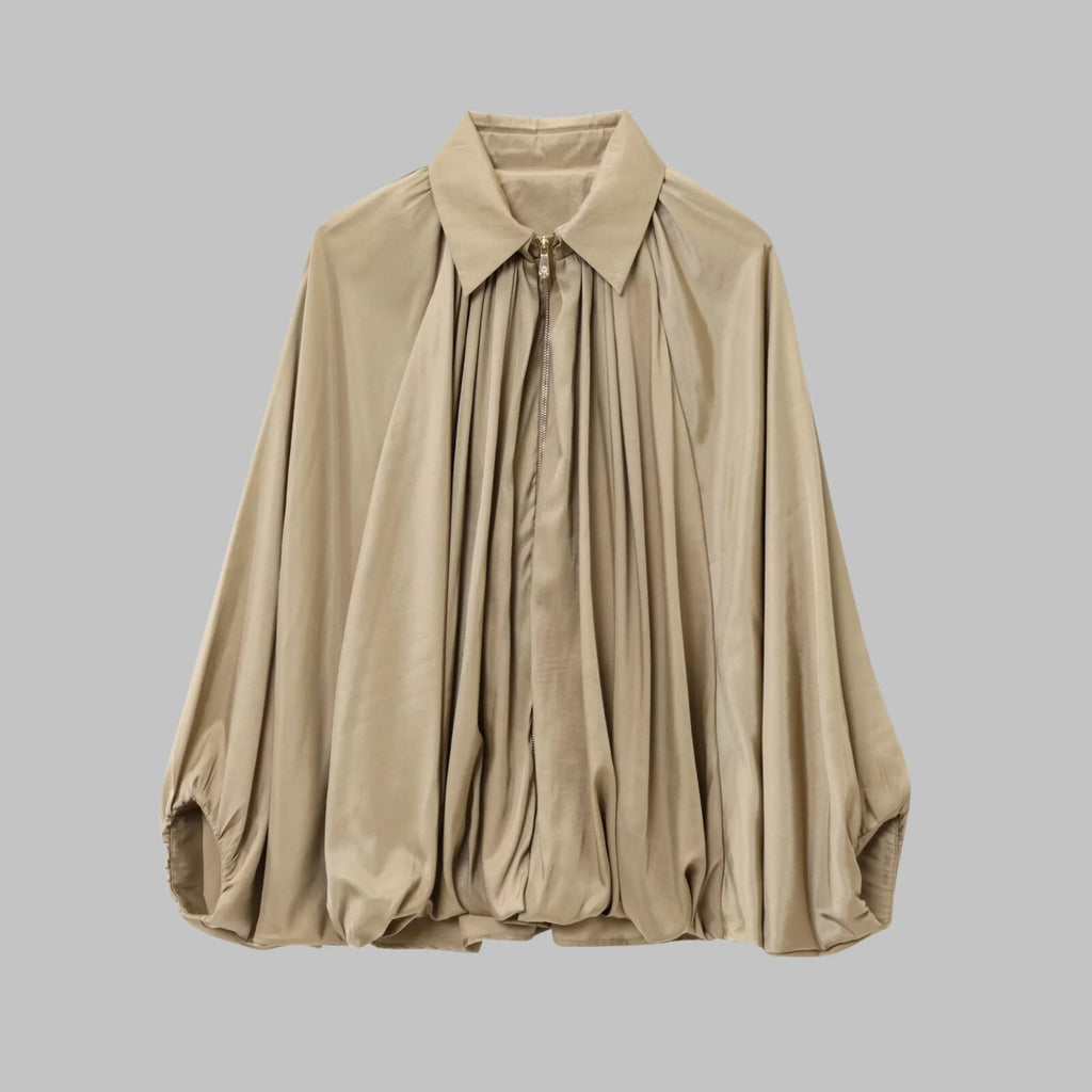 Women's Oversized Puffed Batwing Sleeve