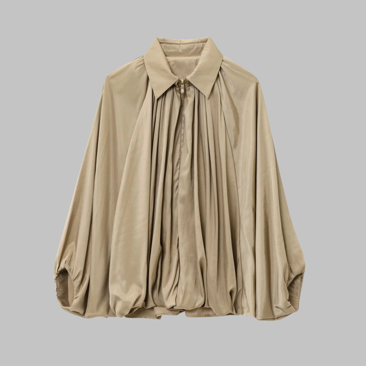 Women's Oversized Puffed Batwing Sleeve