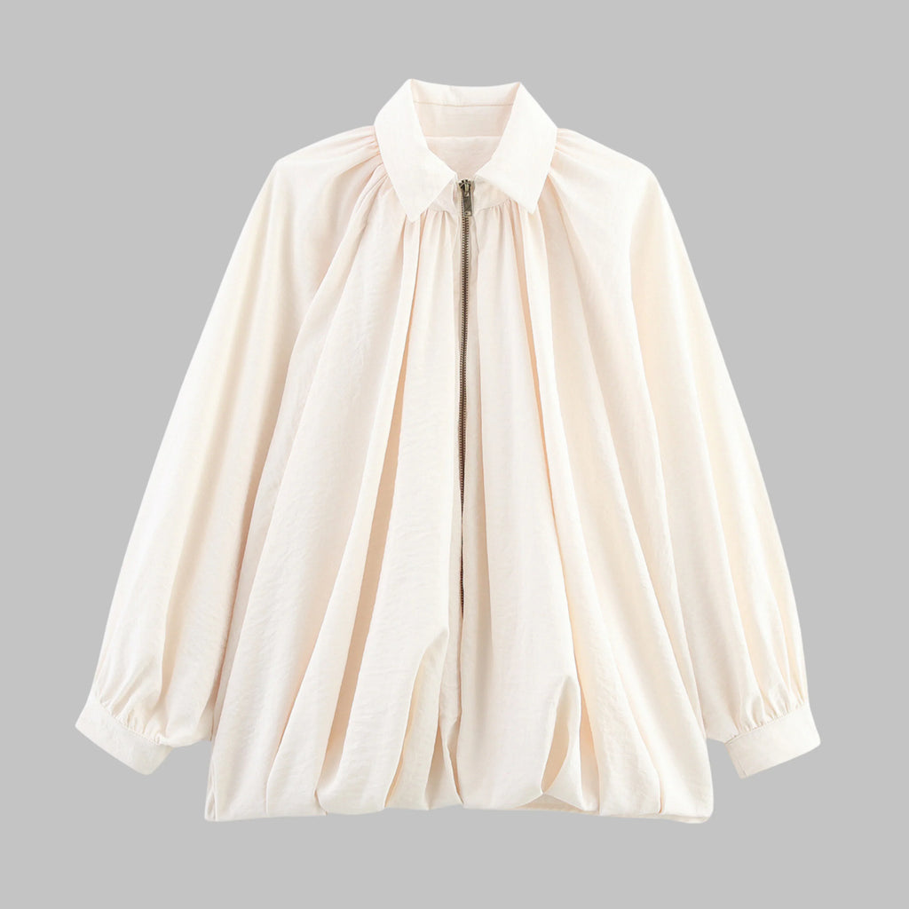 Women's Oversized Puffed Batwing Sleeve