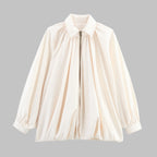 Women's Oversized Puffed Batwing Sleeve