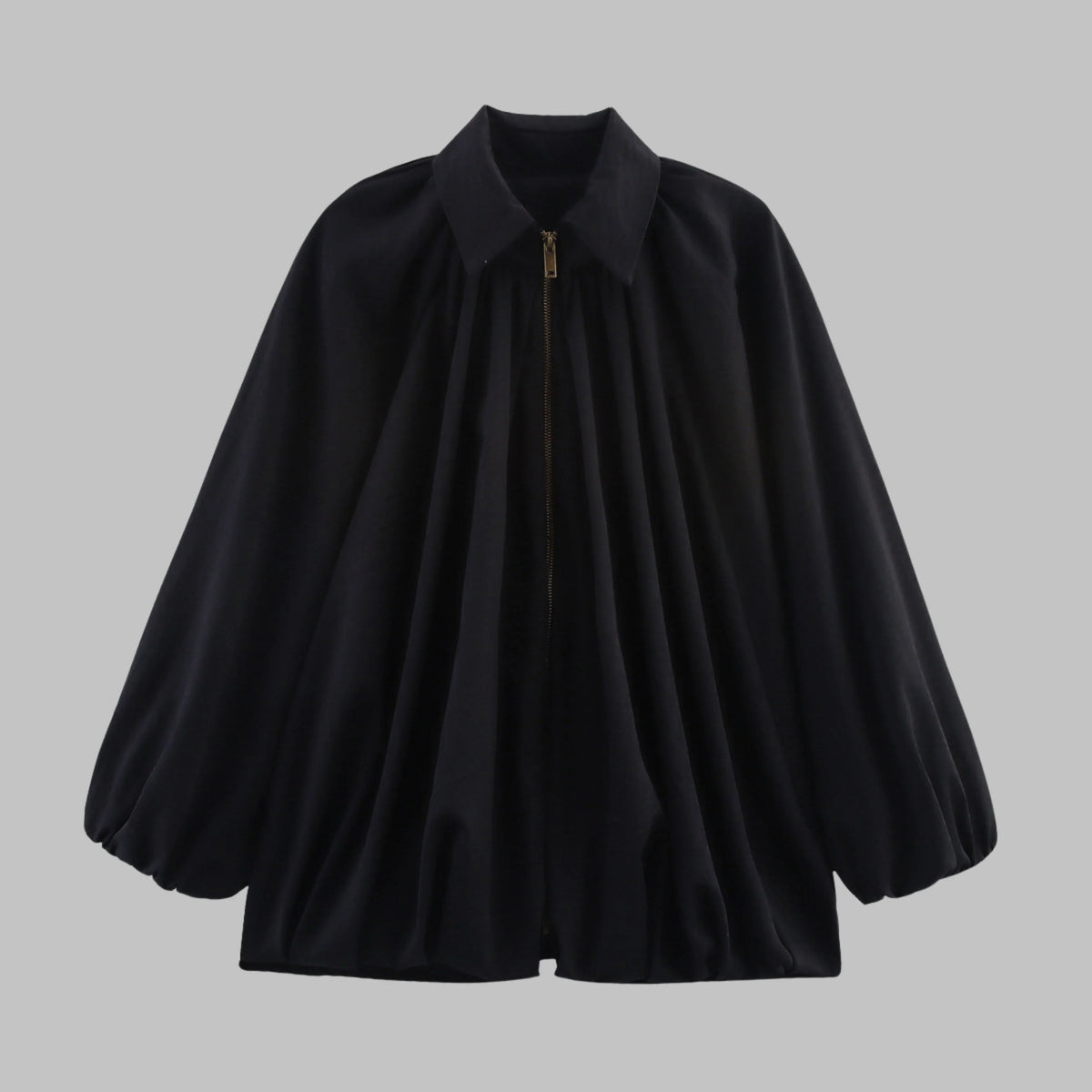 Women's Oversized Puffed Batwing Sleeve