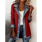 Women's Patchwork Contrast