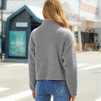 Women's Quilted Sherpa Windbreaker Full Zip