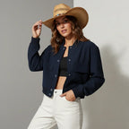 Women's Collared Button Front