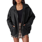 Women's Oversized Zip-Up