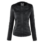 Women's Hooded Zip Front Moto