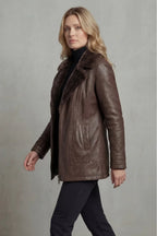 Women's Shearling Lined Brown