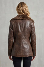 Women's Shearling Lined Brown