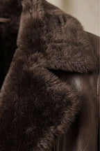 Women's Shearling Lined Brown