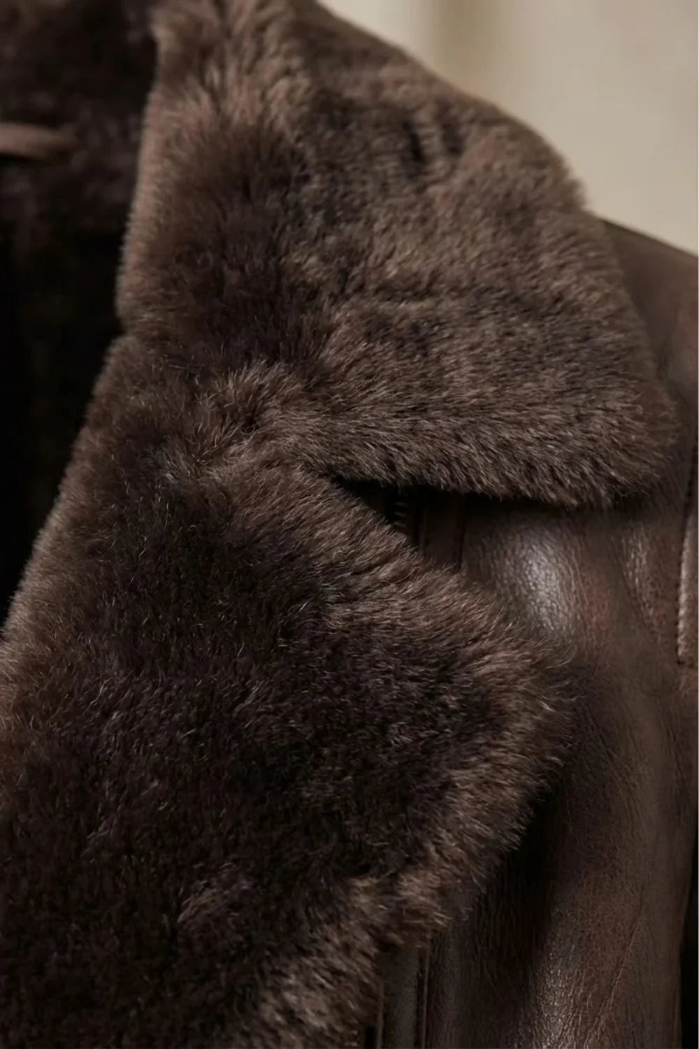 Women's Shearling Lined Brown