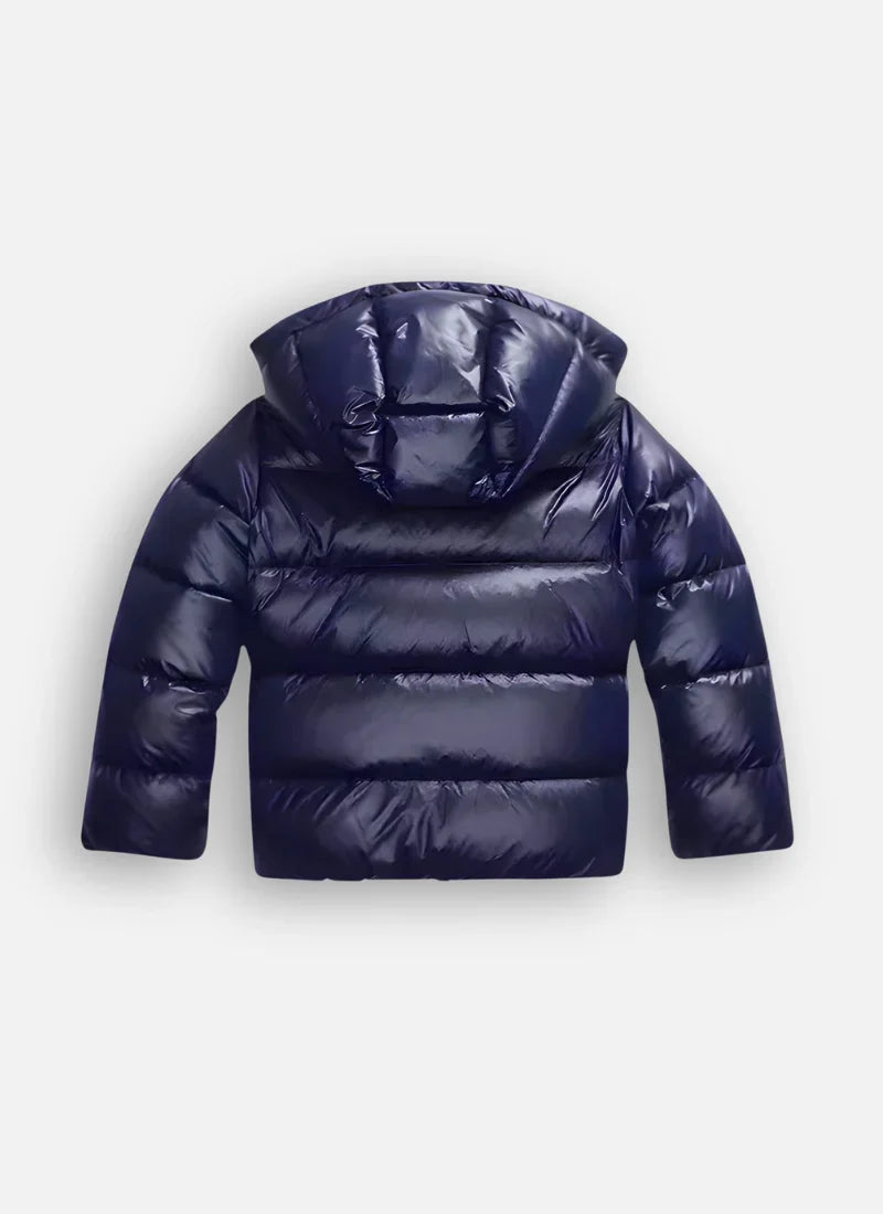 Women's Hooded Shiny Light Weight