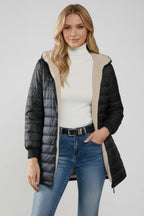 Women's Hooded Zip Front Lined