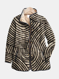 Women's Quilted Circle Print