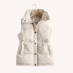 Women's Quilted Stand Collar Sleeveless
