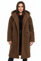 Women's Letterman Jacket Soft & Warm Winter