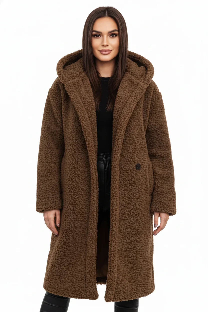 Women's Letterman Jacket Soft & Warm Winter