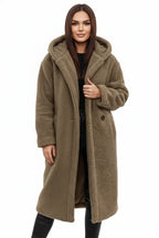 Women's Letterman Jacket Soft & Warm Winter