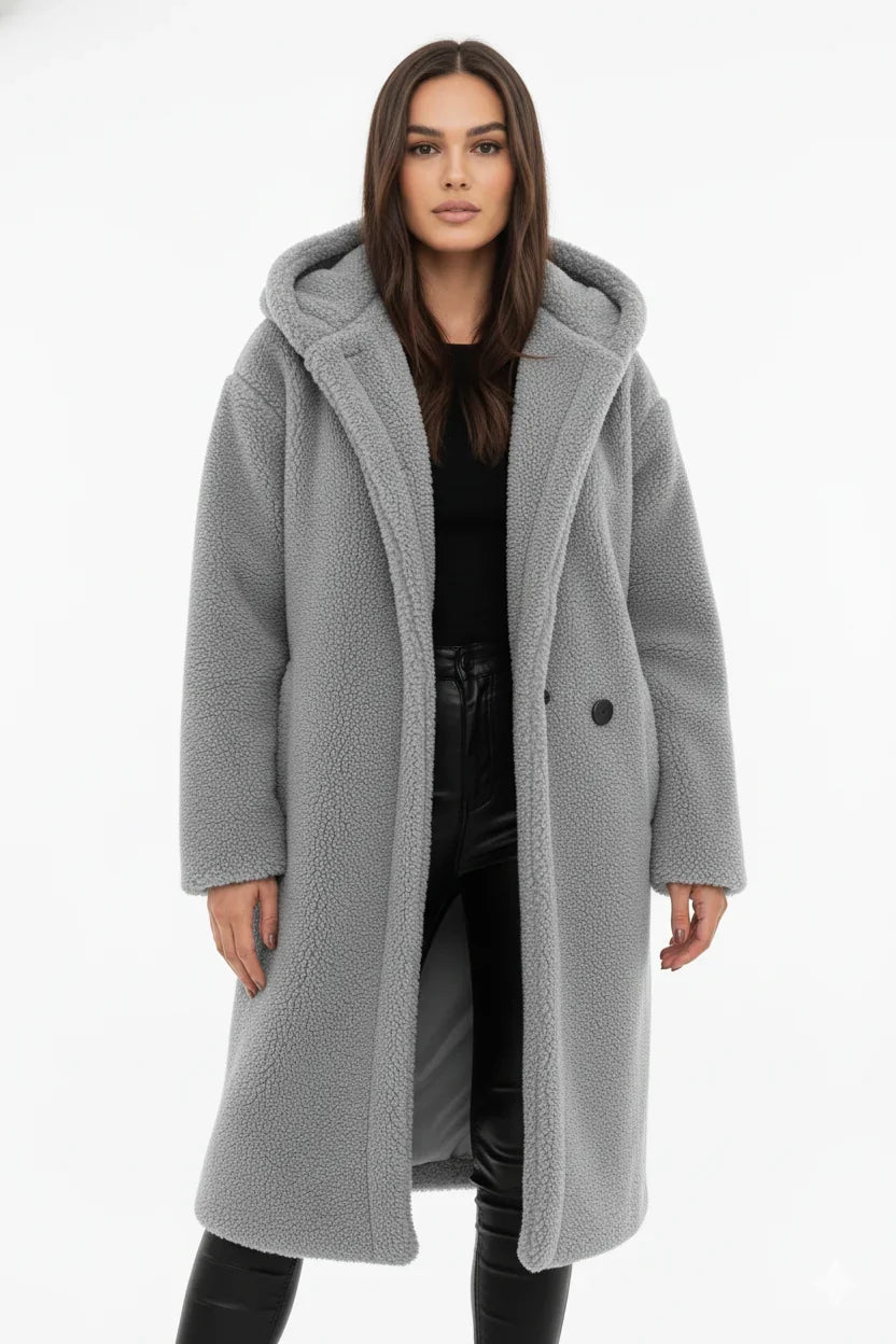 Women's Letterman Jacket Soft & Warm Winter