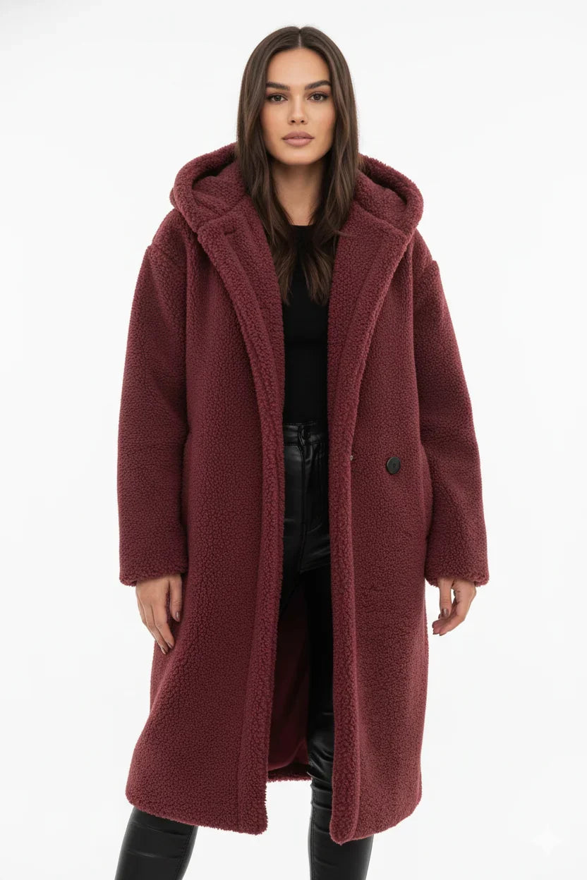 Women's Letterman Jacket Soft & Warm Winter