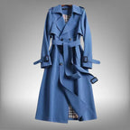 Women's Double Breasted Belted Long Sleeve