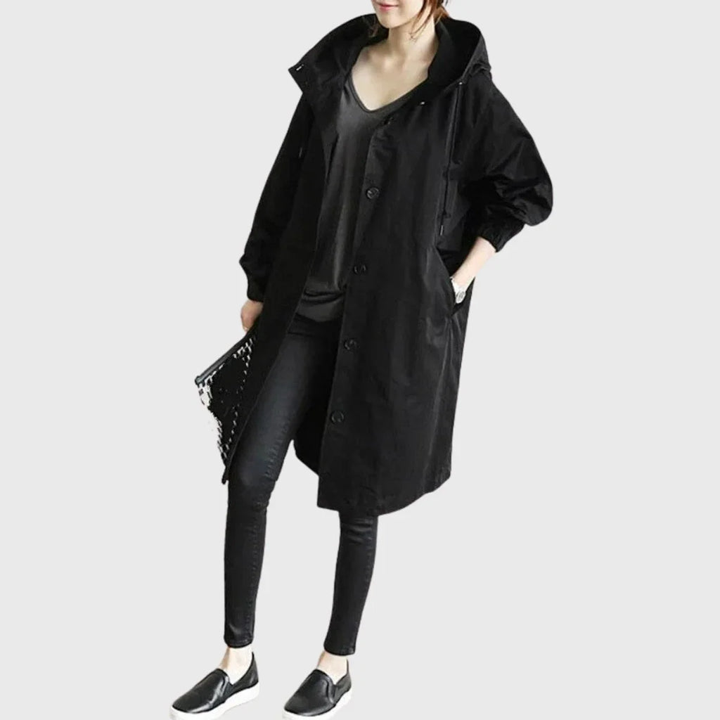 Women's Hooded Waterproof Fit Long Sleeve