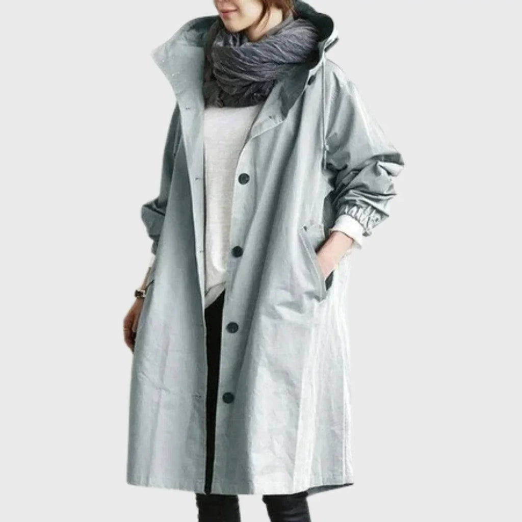 Women's Hooded Waterproof Fit Long Sleeve