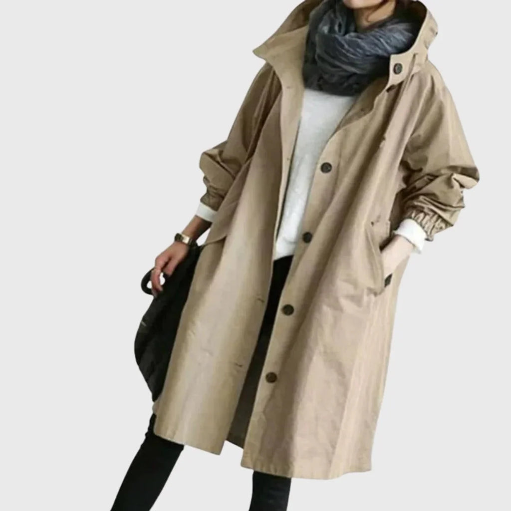 Women's Hooded Waterproof Fit Long Sleeve