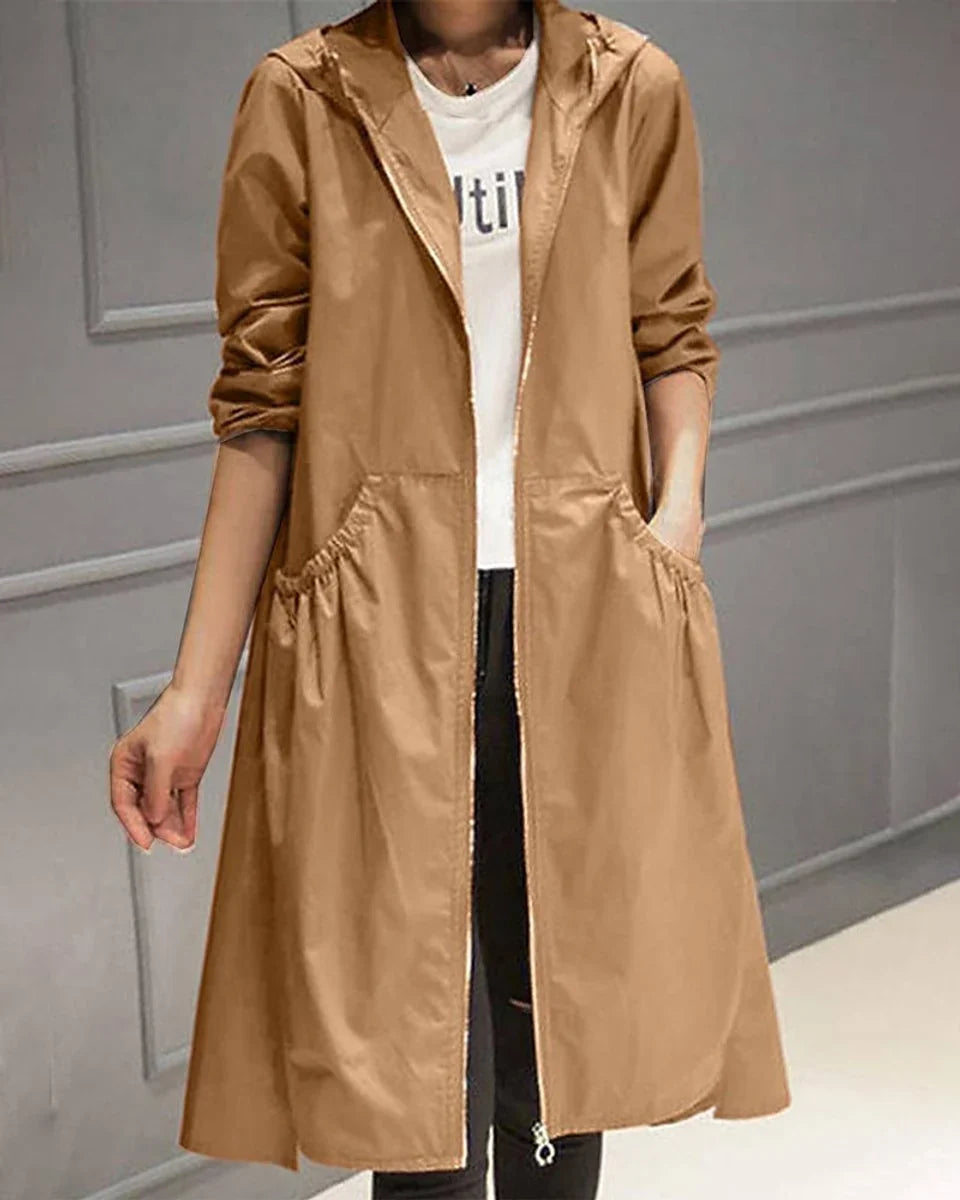 Women's Hooded Waterproof Zip-Up