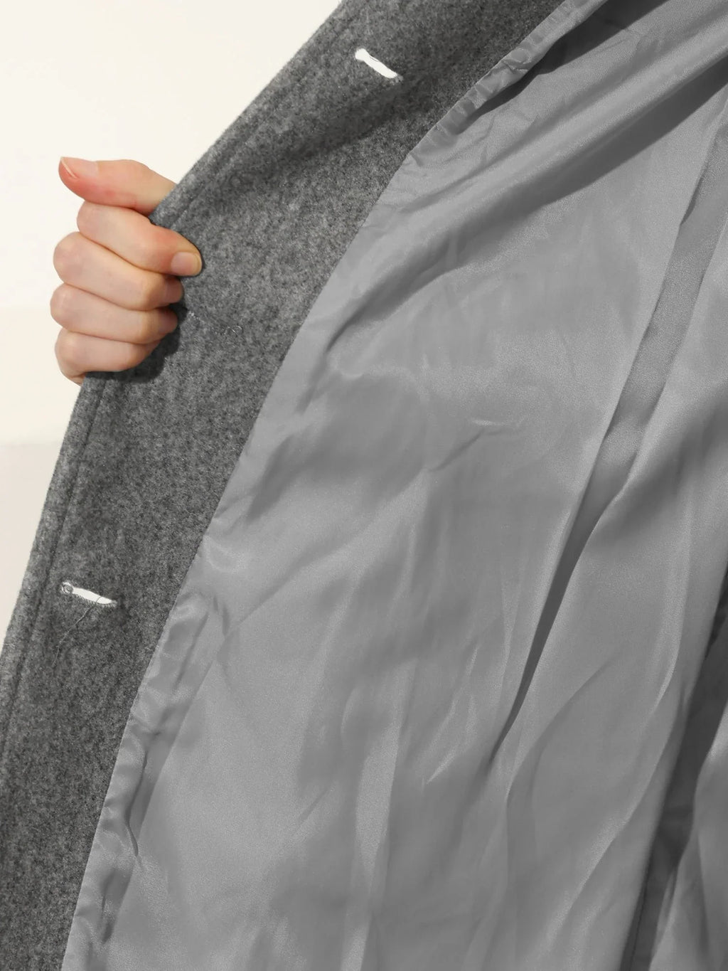 Women's Single-Breasted Structured Lapel