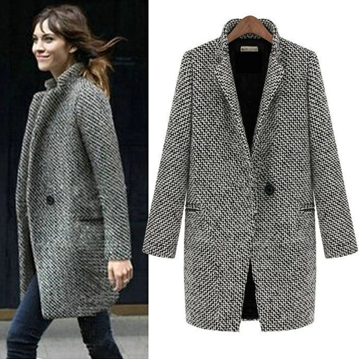 Women's Tailored Button Front