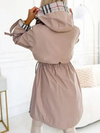 Women's Zip-Up Longline Hooded