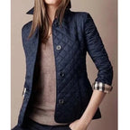 Women's Diamond Quilted Button Front